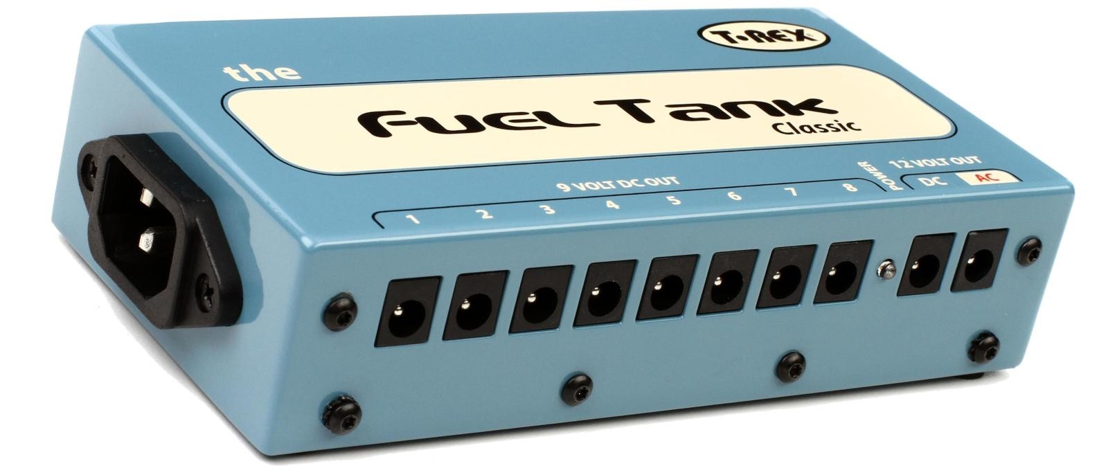 Der T-Rex Fuel Tank Classic ist ein gutes Beispiel für eine kompakte Speisung mit ausreichendem Power