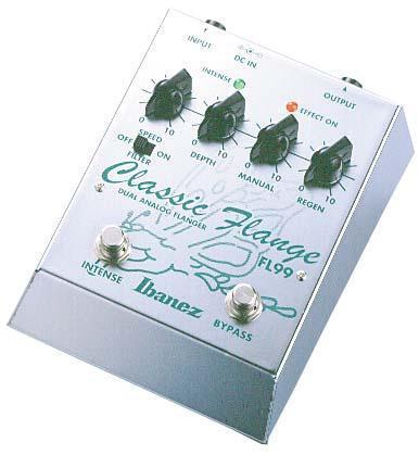 Ibanez FL99 Flanger erstrahlt in seinem ganzen Glanz